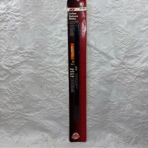 Ace 28621 Carbon Steel Hacksaw Blade Factory Sealed 2-Pack Fine 32TPI 10” x 32T